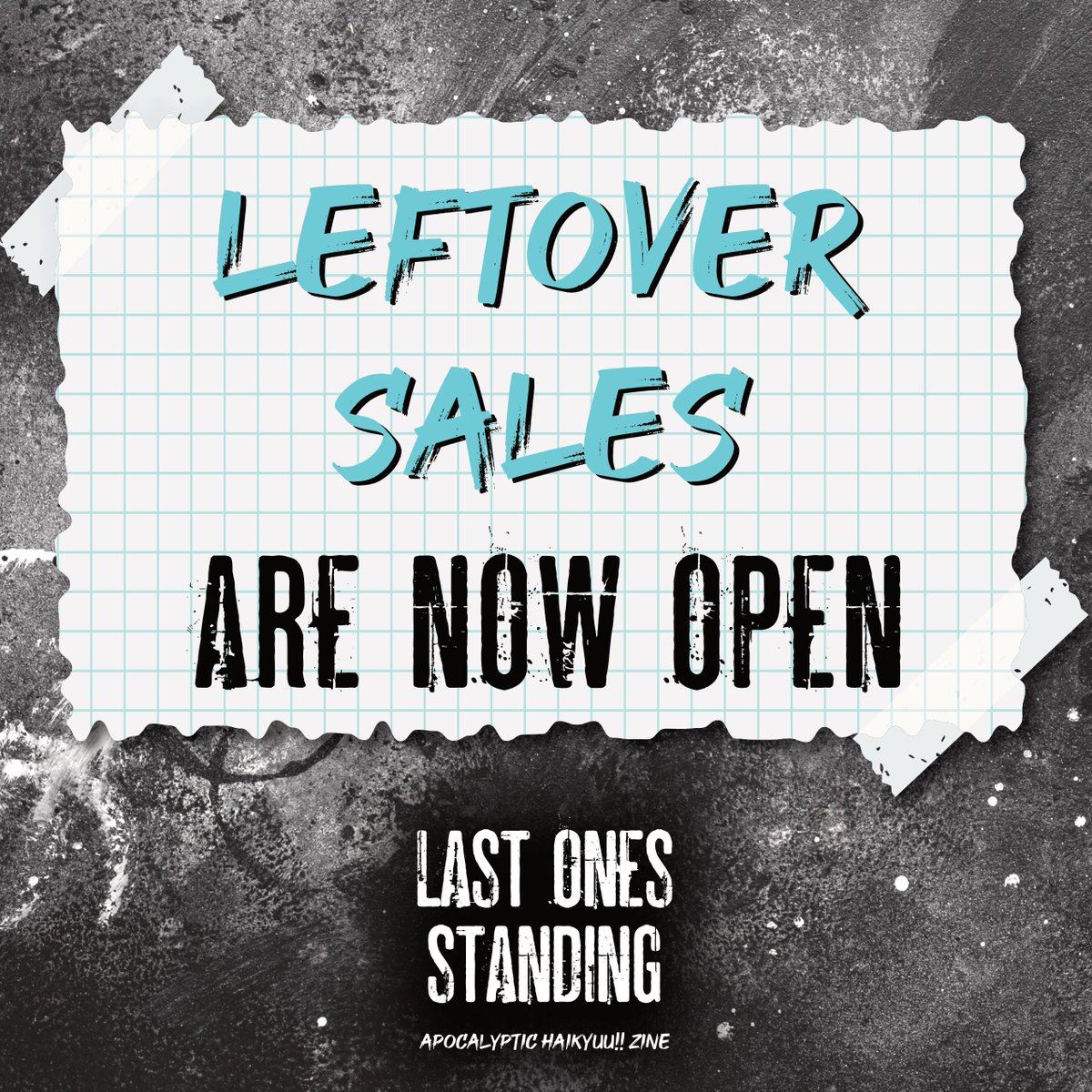 apocalypsezine's tweet photo. 📻 Our LEFTOVER SALES are OPEN!
Pack that emergency ration and find us at https://t.co/b7mwmYkAil to get physical zines, merch, survival guides or digital bundles!
The shop is closing on Dec 15th but keep in mind that this time the quantities are limited! Be quick! https://t.co/TElfcGAttg