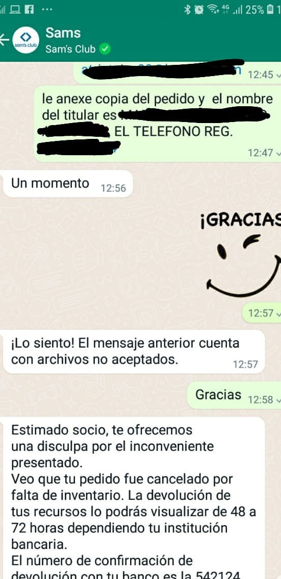 selene175's tweet photo. @SamsClubMexico nunca nos había quedado mal, pero ahora resulta que al hacer un pedido que se publicó por #ElBuenFin2021  ya no tenían existencias. A pesar de decir que se hará la devolución pertinente, sigo pensando que las ofertas son una estafa. https://t.co/Nsr6j6LmA9