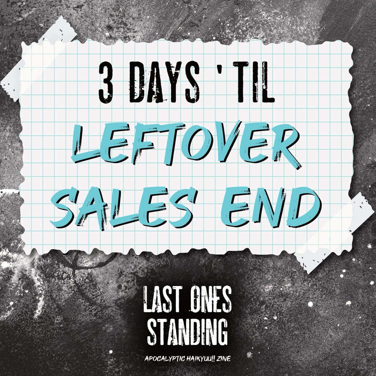 A lost scientist's reports, radio transcripts featuring familiar names, what is waiting after everything has gone to hell... There are many stories to be told, even when the world is dying.
🎙️There are only 3 DAYS LEFT until our shop closes! Be quick! apocalypsezine.bigcartel.com