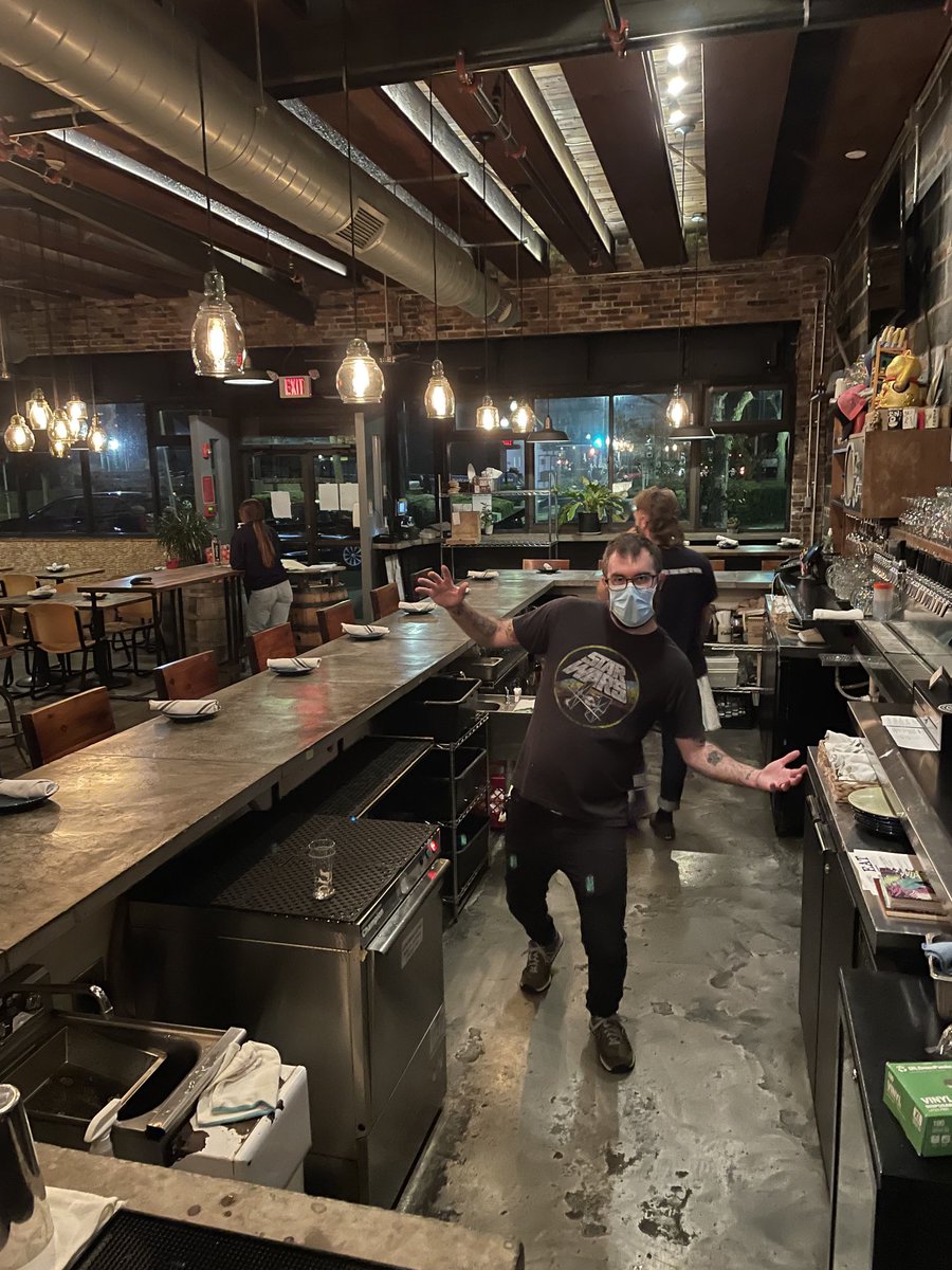 Bar seats are back at the Fork!! Been awhile but we are excited to offer food and beverage once again at the bar