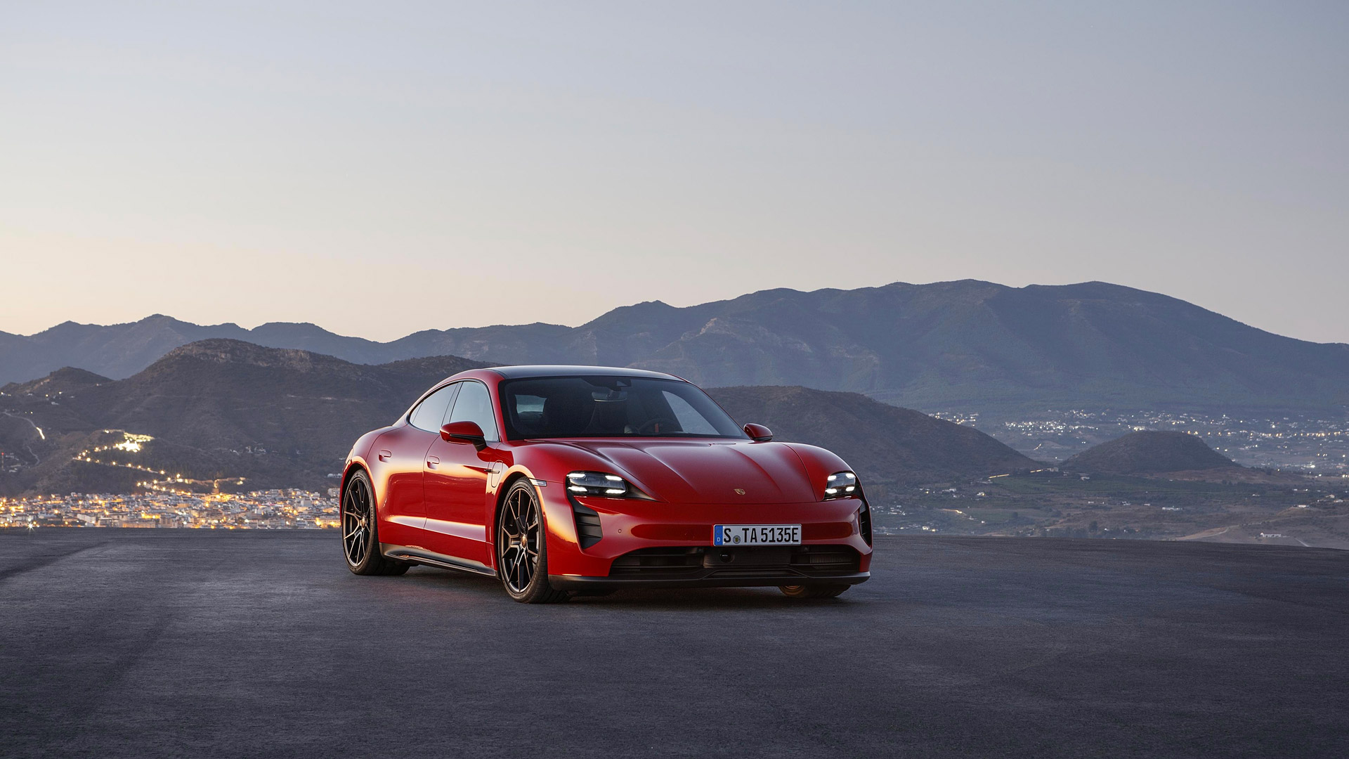 Porsche 2024 taycan wallpaper