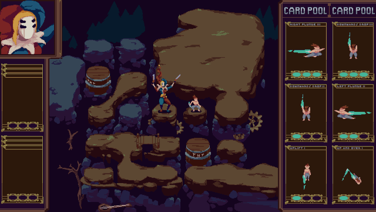 Game mockup - a fight with the jester

#pixelart #aseprite  #ドット絵

retweets are appreciated