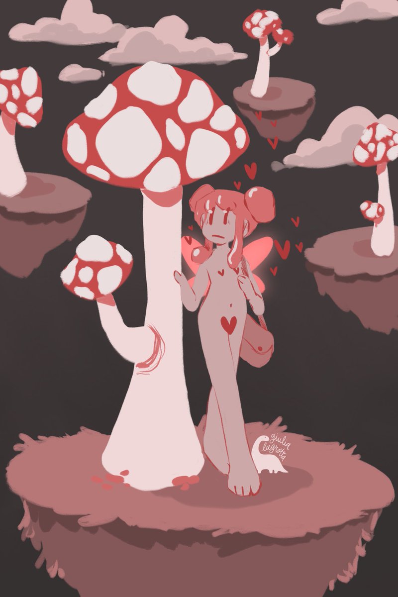 giurassicart's tweet photo. fiquei um tempo sem postar por falta de desenho :( esse é um rascunho bem rápido que fiz quase sem querer🍄☁️

🔃+♡ = eu feliz https://t.co/sCmIXEoPkQ