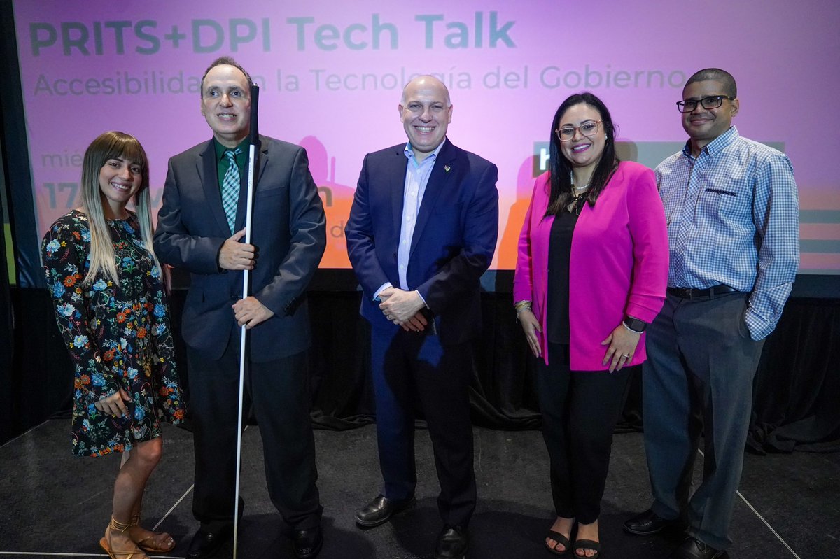 miupienlinea's tweet photo. Durante el día de hoy, la Dra. Yahaira Torres, el Prof. José “Manolo” Álvarez, el Prof. Arian Mercado y la estudiante Siomiris Albarrán, presentaron las distintas iniciativas de accesibilidad digital que se están desarrollando desde la @uprrp en el #PRITSDPITechTalk. @pritsgov https://t.co/wXZ3miuPNu