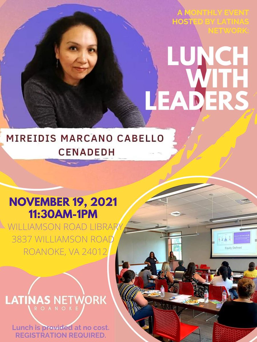realKatPascal's tweet photo. November 19 - Lunch with Leaders with guest speaker Mireidis Marcano.
Register here - https://t.co/ZiyTdeCsyg
December 8 - One Year Anniversary Dinner &amp; Ceremony 
Register here - 
https://t.co/p5pREb16dG

Both are FREE to attend with lunch/dinner included. Donations appreciated. https://t.co/EDogCCoHSw
