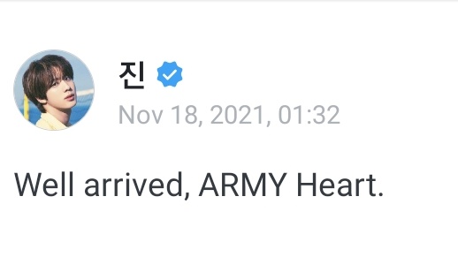 hanibae_7's tweet photo. The way Jin told us they landed safely๐ฅบ Thank God!
There's no one knew they arrived cause they took private way, away from the crowd. Welcome to LA and rest well @BTS_twt
#WelcometoLABTS
#BTS2ndAirportWin https://t.co/jflJWjNEih