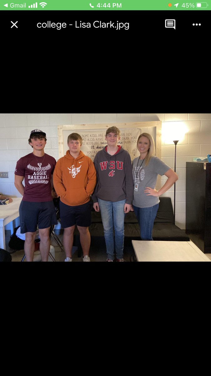schoolofschulze's tweet photo. Who had the most college spirit? 
7 classes had 💯% participation! 
Congratulations to Mrs. Markos, Mrs. Kolby, Mrs. Halfmann, Mrs. Morales, Ms. Deeren, Mrs. Gaskamp, &amp; Coach Faver! Enjoy breakfast from @starbucks and @daisysmexfood. 
#fishinforexcellence #brenhamhighschool https://t.co/etjzTM5O1Y
