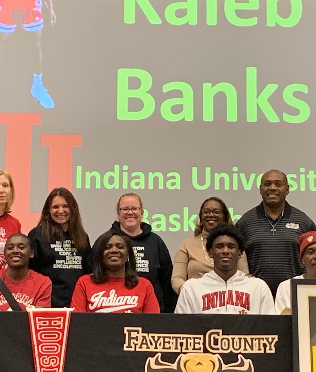 FCHSTigers's tweet photo. A Tiger #ROAR and Congratulations to @Kalebb_3 ! He is headed to @IndianaUniv to ball out! #WeAreFayette are proud of Kaleb ~ #SOAR #ROAR and exemplify #ExcellenceInAllWeDo with #TigerPride ⚫️🟡🐅🔥 @FCHSTIGERSPORTS @fcboe @wbankskendra https://t.co/emKsvXWQql
