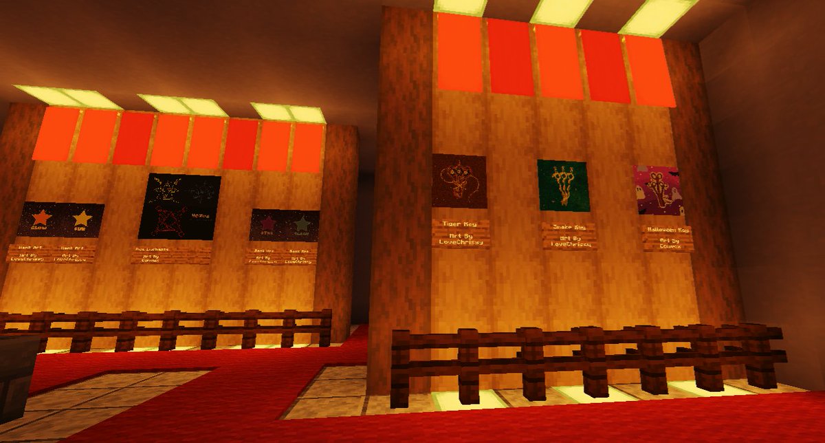AstroCometMC's tweet photo. You can now find the π¨Art Galleryπ¨ at spawn! All you have to do is /Warp Model and take the first left!
#mcbuild #mcbuilder #mcserver #mcjoin #minecraftbuild #mcspawn #minecraftpc #minecrafters #minecraftfriends #minecraftdesigns https://t.co/XLagxlj0p0