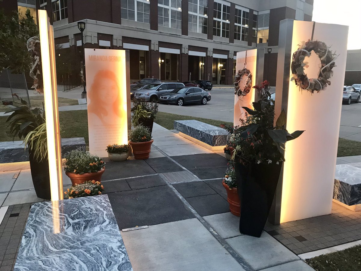 TheOSUSuperhero's tweet photo. Just got done paying my respects at the #RememberThe4 Memorial site. Thoughts and prayers to each one’s family and friends today. Just a sobering reminder to always cherish and love one another. I’ll always keep my promise to remember them. @OSUWBB #LoyalAndTrue #KBMS #PBOB https://t.co/Yly0QJePkj
