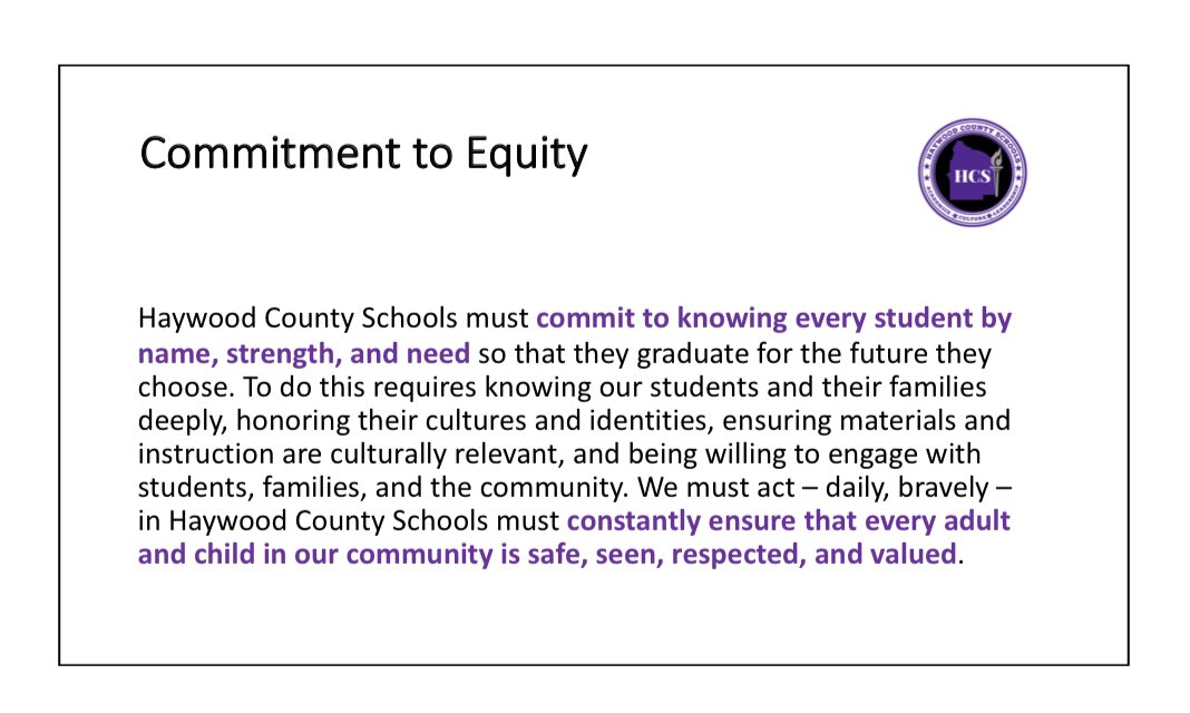 hassell_joey's tweet photo. Our @aecc_cubs &amp; @PouncersHes co-instructional teams had site visits &amp; PLC time w/ @NIETteach’s @DexterMurphy today. Next up are @ESWildcats &amp; @SHIS_Tomcat. Love seeing @HaywoodSchools’ equity commitment in action. #name #strength #need #youwinwithpeople #allmeanseach https://t.co/TdomX7XPNp