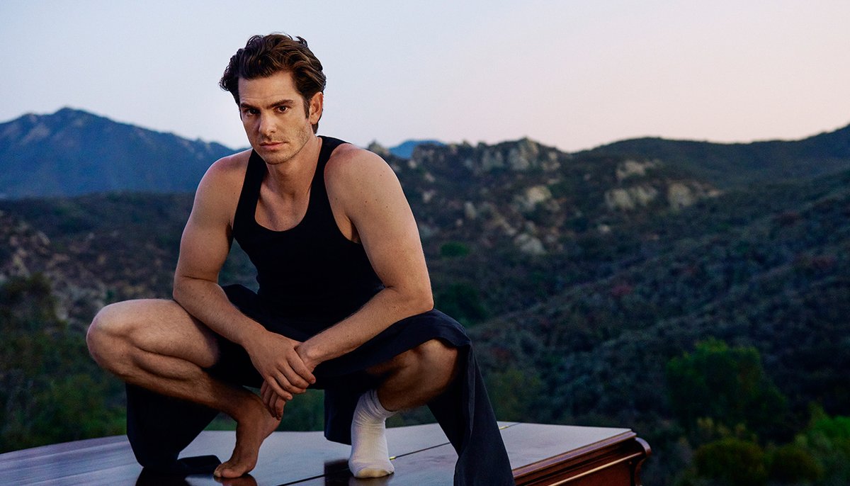 netflix's tweet photo. If you think these photos of Andrew Garfield are impressive, just wait 'til you see him in Tick, Tick... Boom! on Friday! https://t.co/9kuXBbYaWb