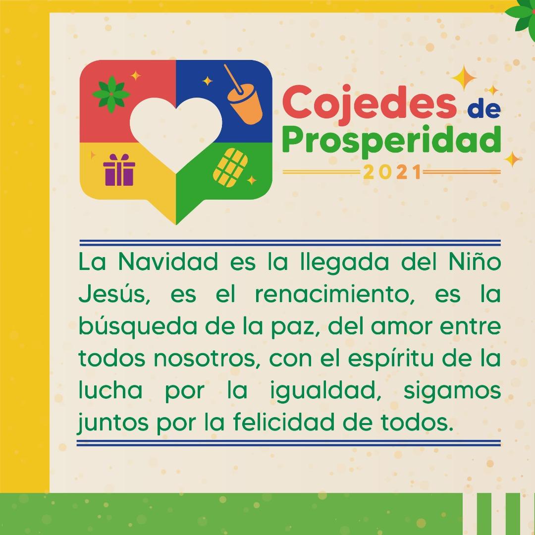 En estas Navidades 2021 celebremos juntos, en familia, que la luz de la fe y el amor iluminen cada corazón llenadolos de alegría, paz y esperanza. ¡Felíz Navidad!