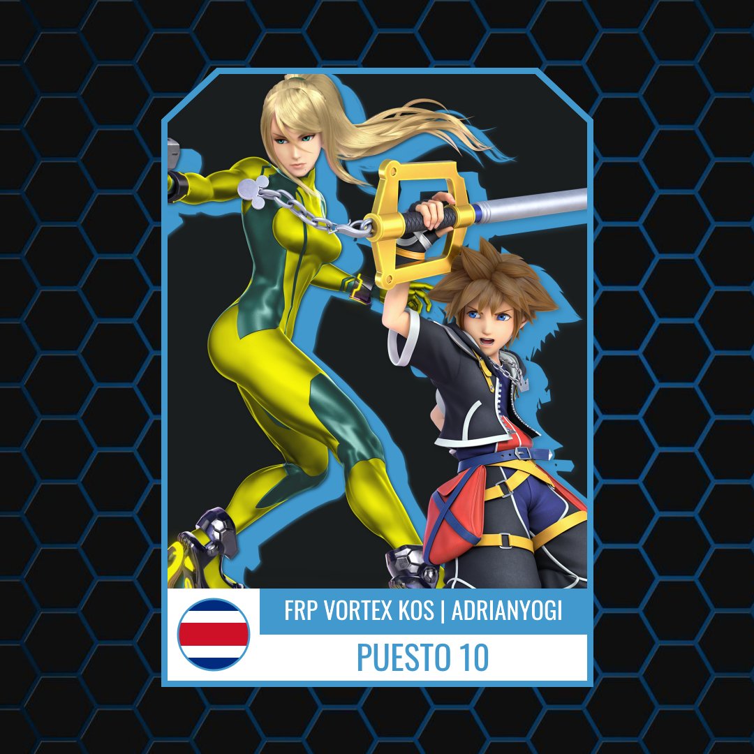 SweetSpotCR's tweet photo. 10 - @AdrianYogi 
jugador en ascenso, cada vez más frecuente en los Top 8 de diversos torneos online. Yogi tiene la dedicación por su personaje y por el juego que se necesita para ser peligroso.
Torneos: 10
Top posiciones: 7/71,5/31,5/46,
Victorias notables: DQV, Poncho, Charlie https://t.co/zMltK7Ttoo