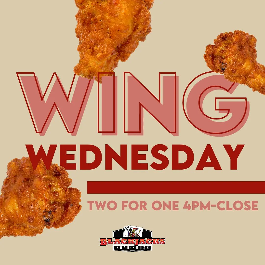 BlackjacksRH's tweet photo. You know the drill 🚨 8 flavours to choose from all night long 🍗 #WingNight https://t.co/owF5ljRUga