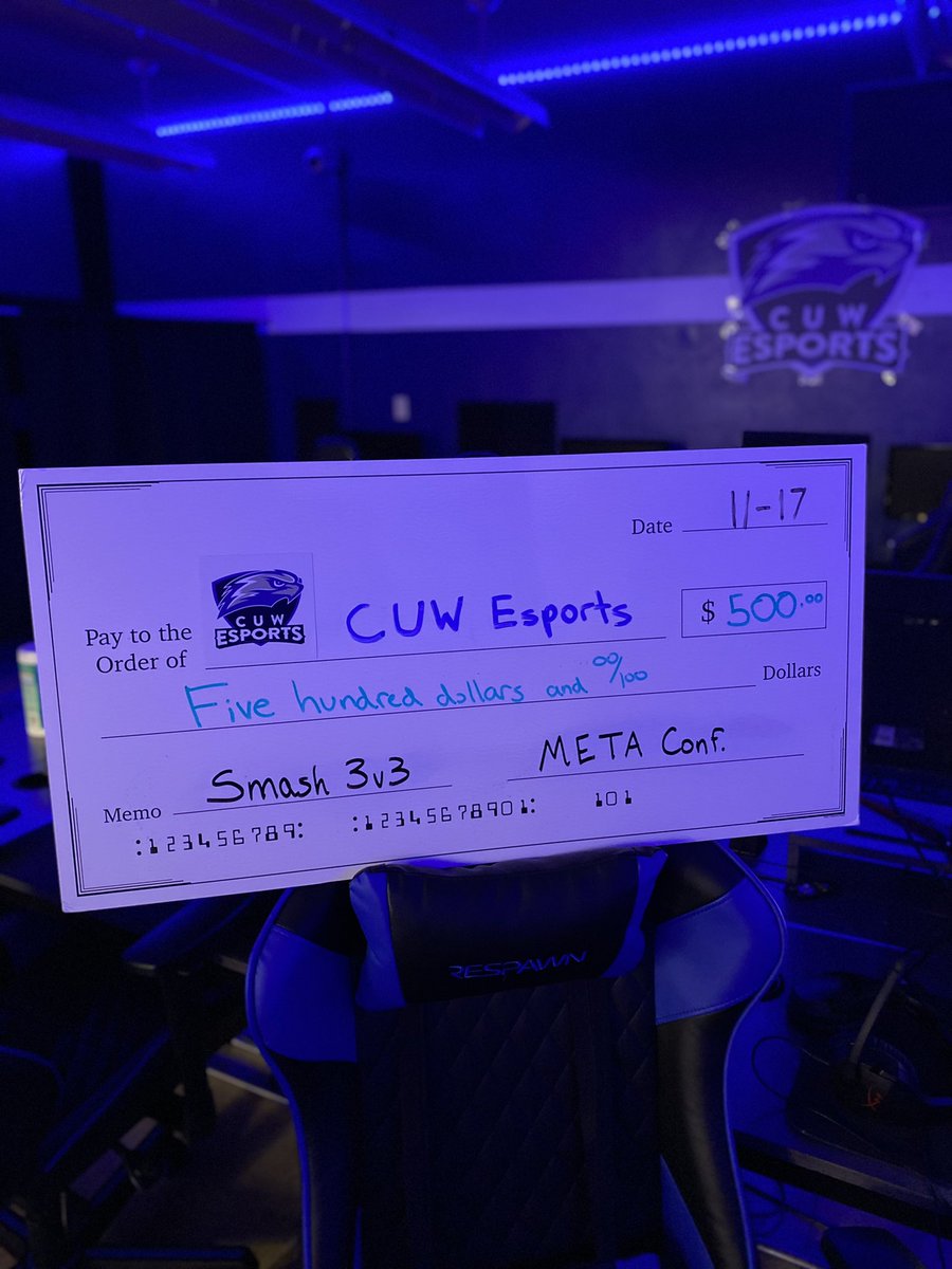 CUWEsports's tweet photo. We may not have taken home the title, but this season was still a big success for the Smash team. Thank you to @TeamMETACC for the awesome season. Let’s run it back in Spring! https://t.co/ETQsTD1rGd
