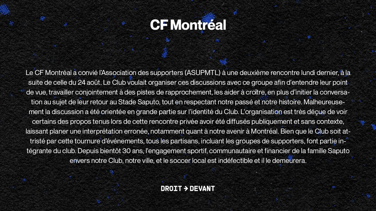 CF Montréal tweet media
