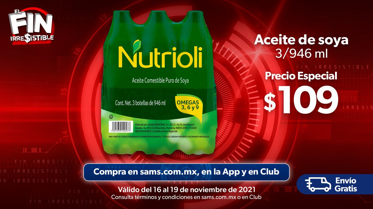 SamsClubMexico's tweet photo. Aprovecha los precios Irresistibles que tenemos para ti en este #FinIrresistibleSams para tu negocio. Haz tu pedido aquí: https://t.co/i4NzFBMXcu hasta el 19 de noviembre de 2021. https://t.co/z46Zyl8Mf4