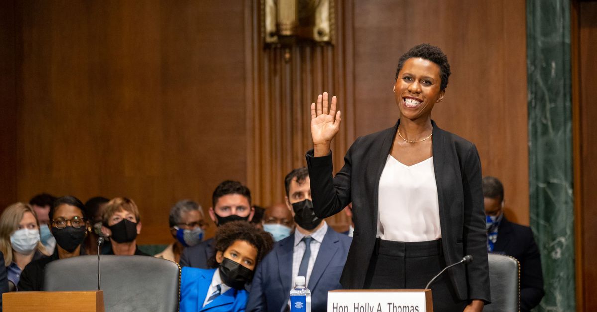 Tomorrow the Senate will vote to confirm the exceedingly qualified Judge #HollyThomas, a <a href="/NAACP_LDF/">Legal Defense Fund</a> alumna, to the Ninth Circuit. She brings the type of professional, background, racial and gender diversity that is desperately needed in our federal judiciary. #ConfirmHollyThomas