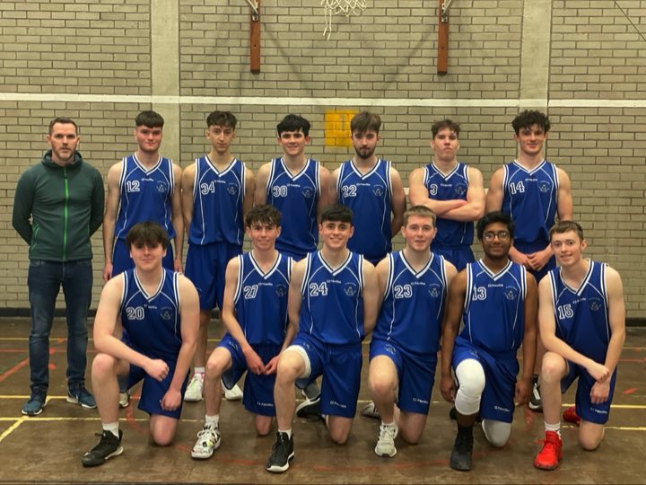 st_colmans's tweet photo. Good win for our Basketballers in defeating St Patrick’s College Ballymena 46 to 24 in Ballymena today https://t.co/XbMaMojxaG