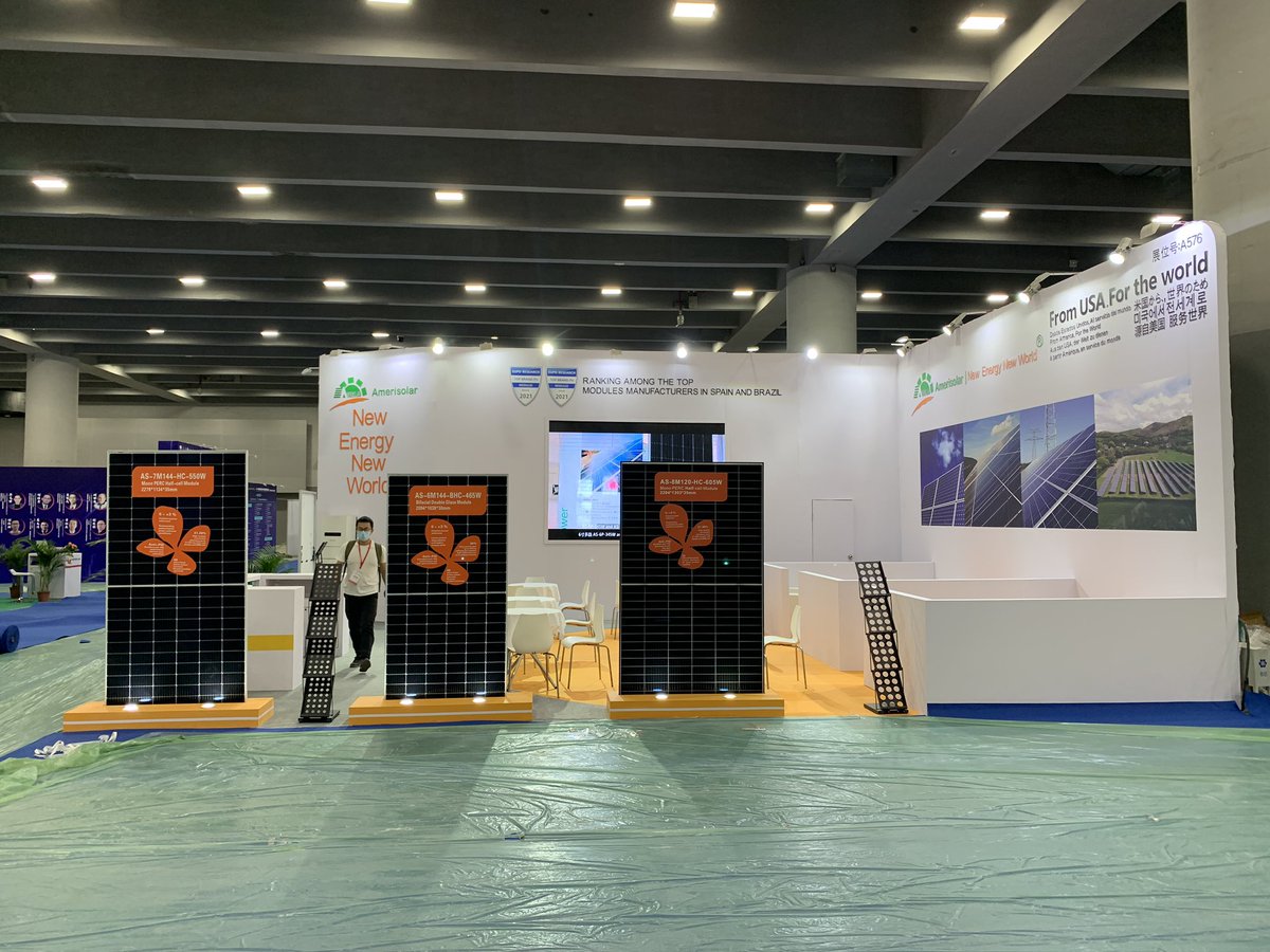 JIAYANG81309196's tweet image. Solar PV World Expo 2021 (PV Guangzhou)
Date: November 18th - 20th, 2021
Booth No. A576
Venue: Area B, China Import &amp;amp; Export Fair Complex, Guangzhou
I am here, waiting for you.

#EuropeSolar #EuropeanPV #BrazilSolar #BrazilPV  #soldering #solarmodule #solarenergy #renewable