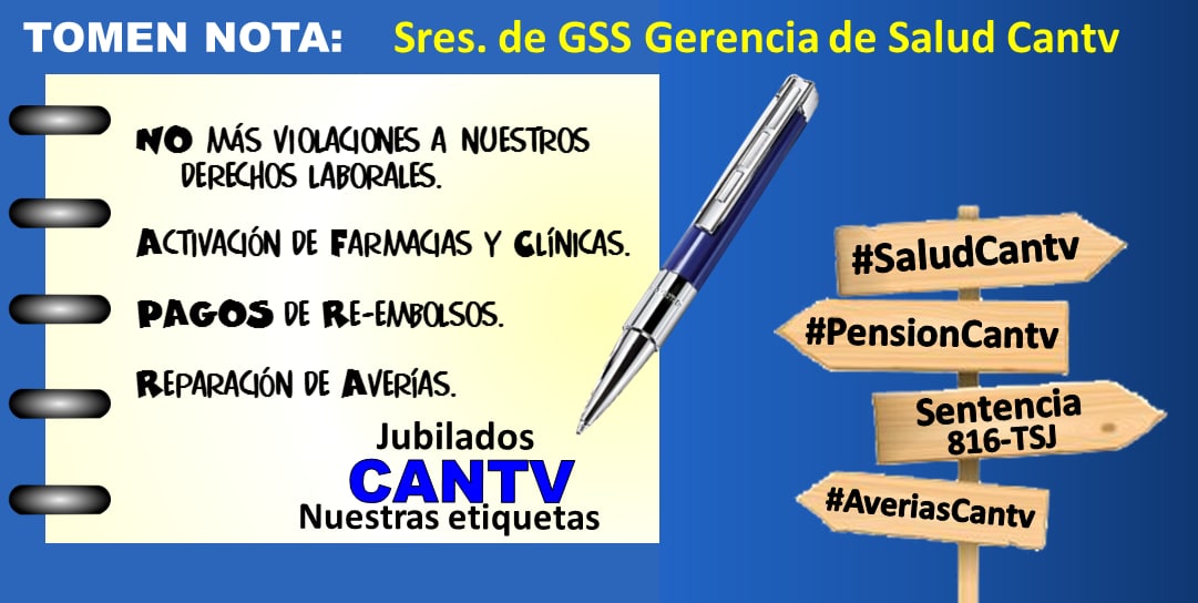 LazaballetNail's tweet photo. #18Nov Hoy cumplimos #583Dias de denuncias continuadas, ya que la Gerencia Cantv, hace caso omiso a la restitución total del Plan #SaludCantv, no acata Sentencia 816-TSJ para #PensionCantv y no repara la cantidad de #AveriasCantv existentes. Exigimos respeto a nuestra dignidad https://t.co/zR6sSbMa6M
