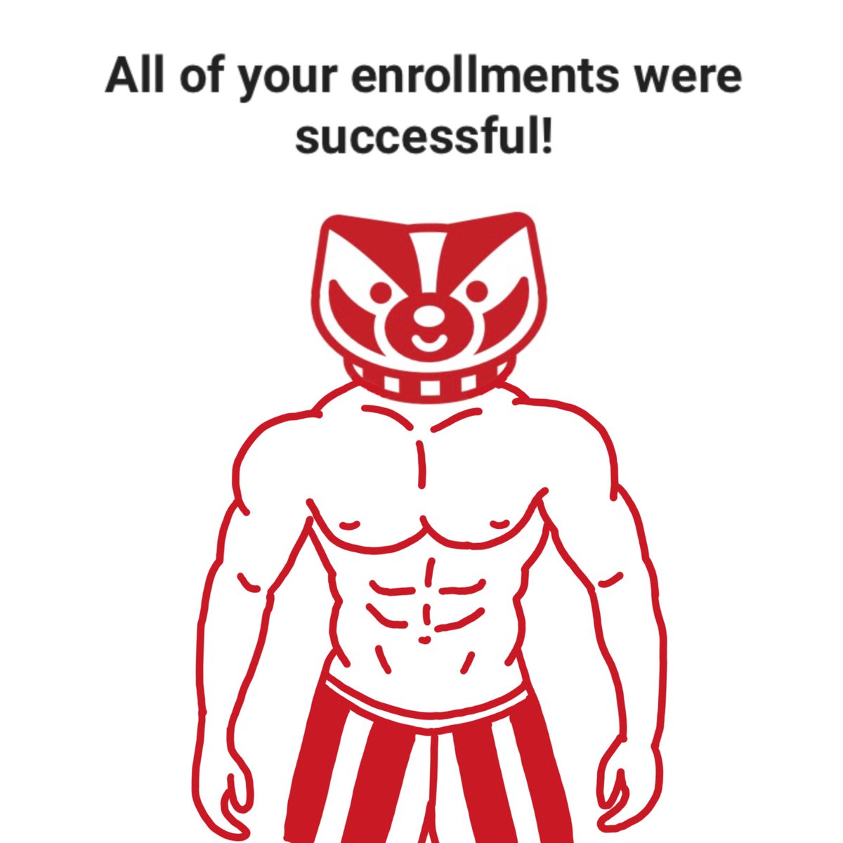 JoeyBPrestley's tweet photo. That joyous feeling when you enroll for spring semester at @UWMadison @UWBuckyBadger https://t.co/Wm6SmZzn2T
