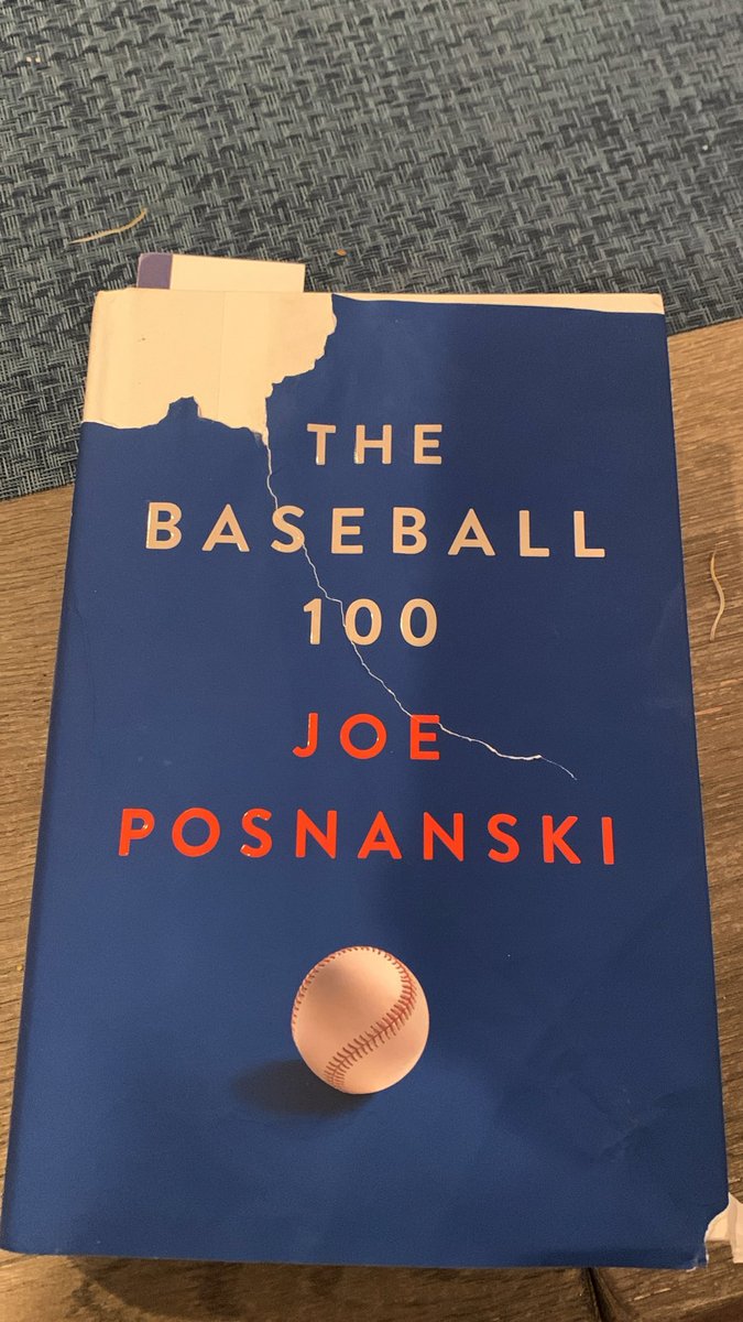 youhave3outs's tweet photo. @JPosnanski Joe- my dog literally ate the cover of your book from my local library. Any suggestions? https://t.co/7bN6oxtTG4