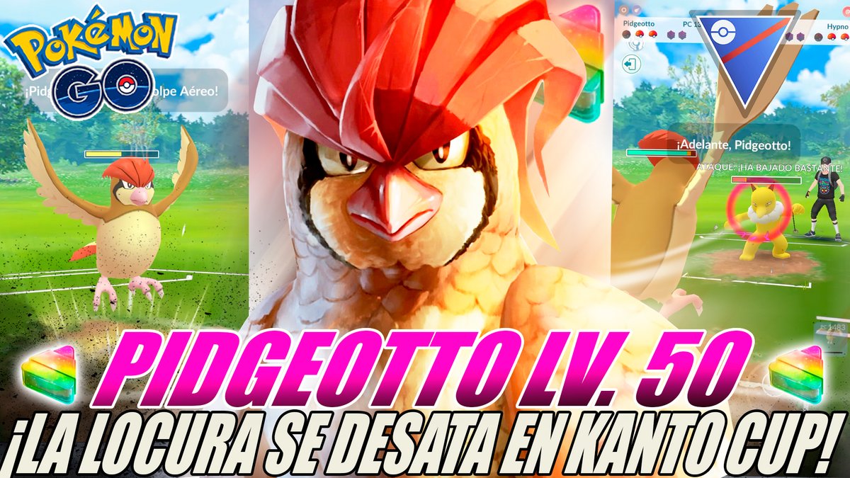 JoseduGames's tweet photo. 🔥¡LOCURA! PIDGEOTTO XL NIVEL 50 100% IV EN LA KANTO CUP GO BATTLE LEAGUE - POKÉMON GO🔥
vídeo 👉🏻 https://t.co/IdVqbNYFBm
#PokemonGO #pvp #GOBattleLeague #CopaKanto https://t.co/INjnGr2SaO