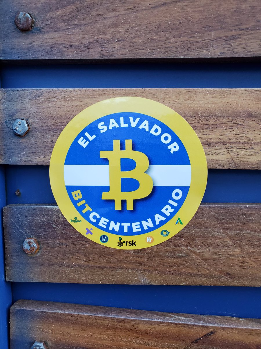 BitcoinTourists's tweet photo. Day 2 of #AdoptingBitcoin #adopt21 #BitcoinWeek #Bitcoin #ElSalvadorBitcoin #ElSalvador
#BitcoinTourists #trezor @Trezor #BitcoinAcceptedHere #BitcoinWorld #BitcoinTravel #LN #BTC #LightningNetwork #LightningRetailers
#bitcoinpayments https://t.co/f0s7xPGvss