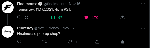 NotCurrency's tweet photo. @finalmouse @Tfue @TenZOfficial @aceu @Hiko @Clix @zombs I may have predicted the future (kind of) https://t.co/ket7KbSq6D