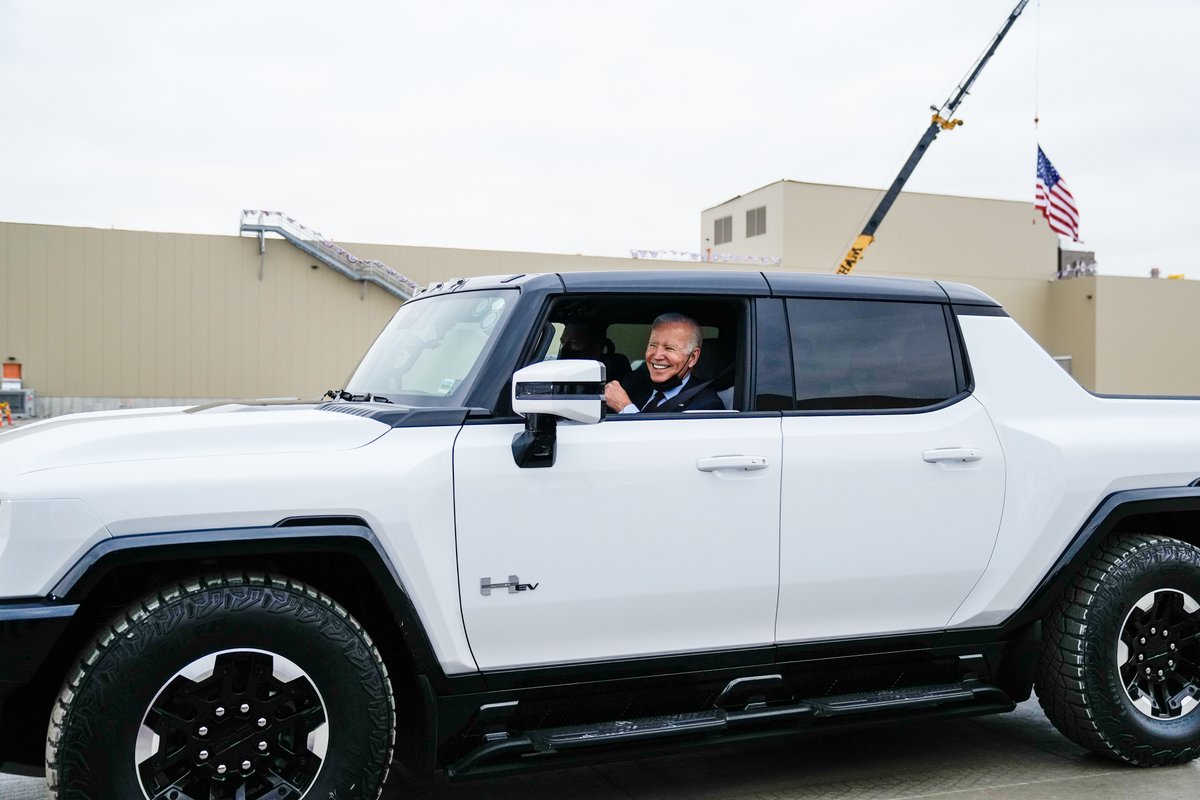 As a lot of folks know, I’m a car guy. I’ve gotten a chance to drive some pretty incredible vehicles over the years, but I never could have imagined ones like the electric vehicle I took for a spin today.
 
The future is electric – and it will be made right here in America.
