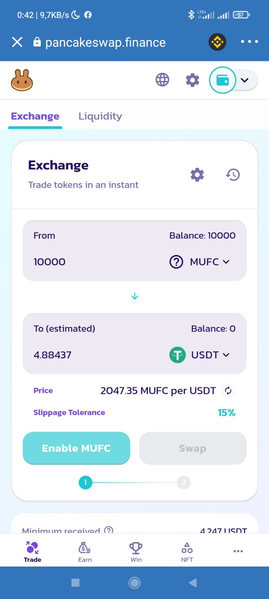 MrD80735499's tweet photo. Airdrop wypłacalny. Wykonujemy zwykle zadania: dołączamy do kanałów na telegram, tweety, YouTube. Podajemy adres BSC.
Dowód wypłaty poniżej.
https://t.co/wOLPbM29GF https://t.co/9GqShPfiny