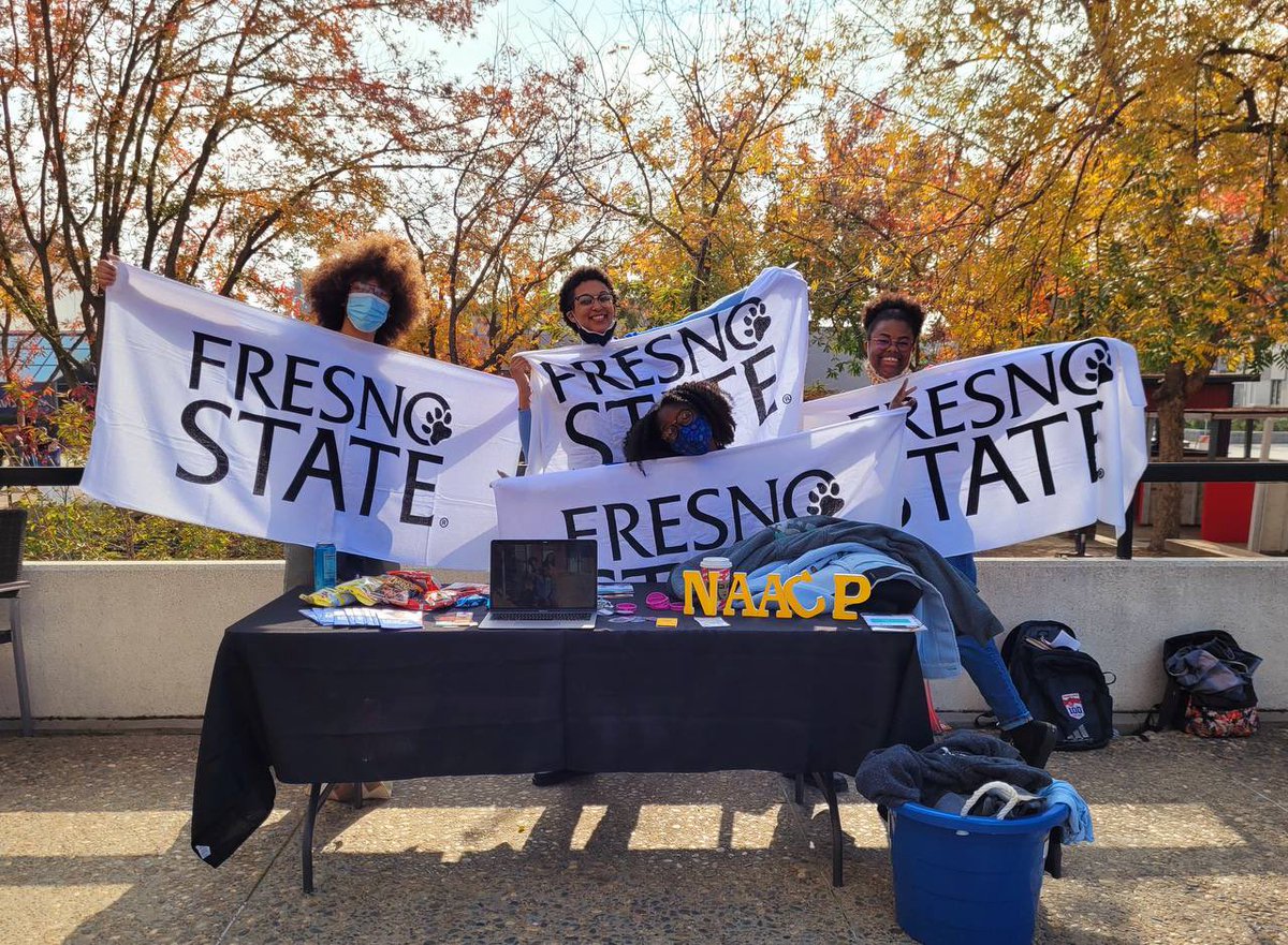 Fresno State NAACP tweet media