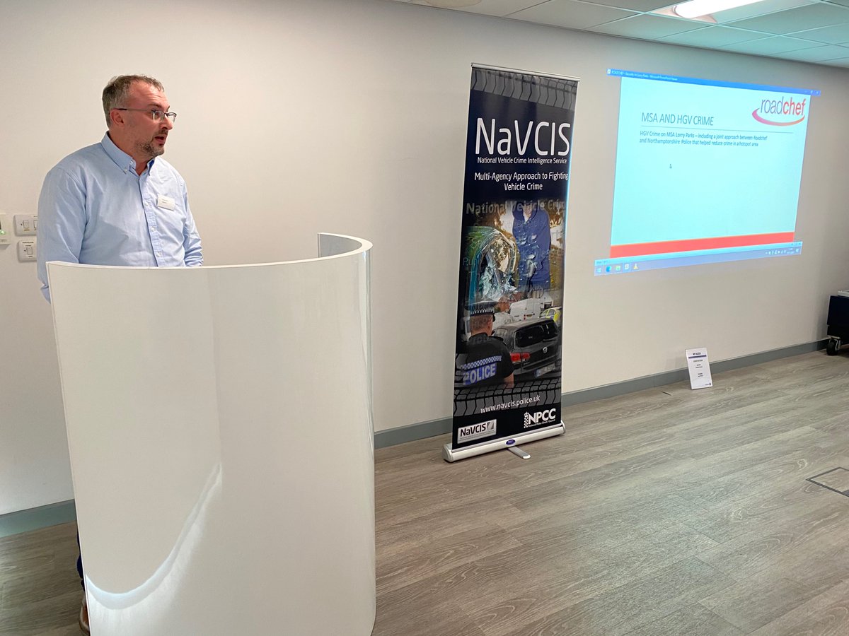 NaVCIS_UK's tweet photo. Yesterday #NaVCISFreight hosted a Police #cargo #crime awareness training day at @BPW_UK with our partners from @RHANews @TT_Club @Roadchef @MapleSecurity @AntevorteGroup @warkspolice @Kuehne_Nagel @nmu1982 - to find out more about our work contact us https://t.co/PIPHg76UNw