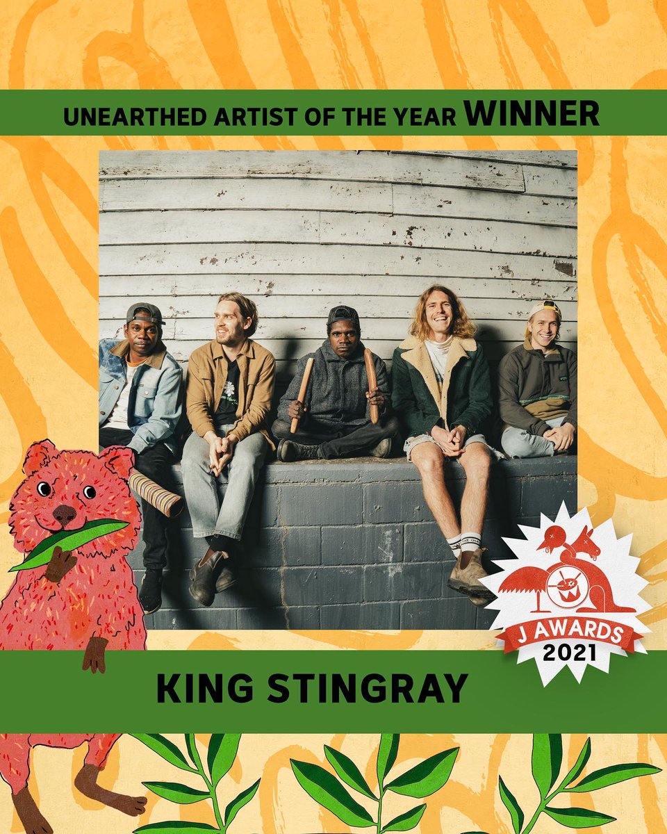 triple j Unearthed (@triplejunearthd) on Twitter photo KING STINGRAY ARE THIS YEAR’S UNEARTHED ARTIST OF THE YEAR!!!!!!!!!! 👏 KING STINGRAY ARE THIS YEAR’S UNEARTHED ARTIST OF THE YEAR!!!!!!!!!! 👏