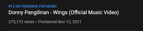 abtdonbelle's tweet photo. Road to 300k views wings mv and 500k stream on spotify :)
Links:
Wing MV: https://t.co/tx1THib6gc
Wings on spotify: https://t.co/jF2Iip2G8Z
#StreamWings | #DonnyPangilinan https://t.co/VRT9Ef3BZj