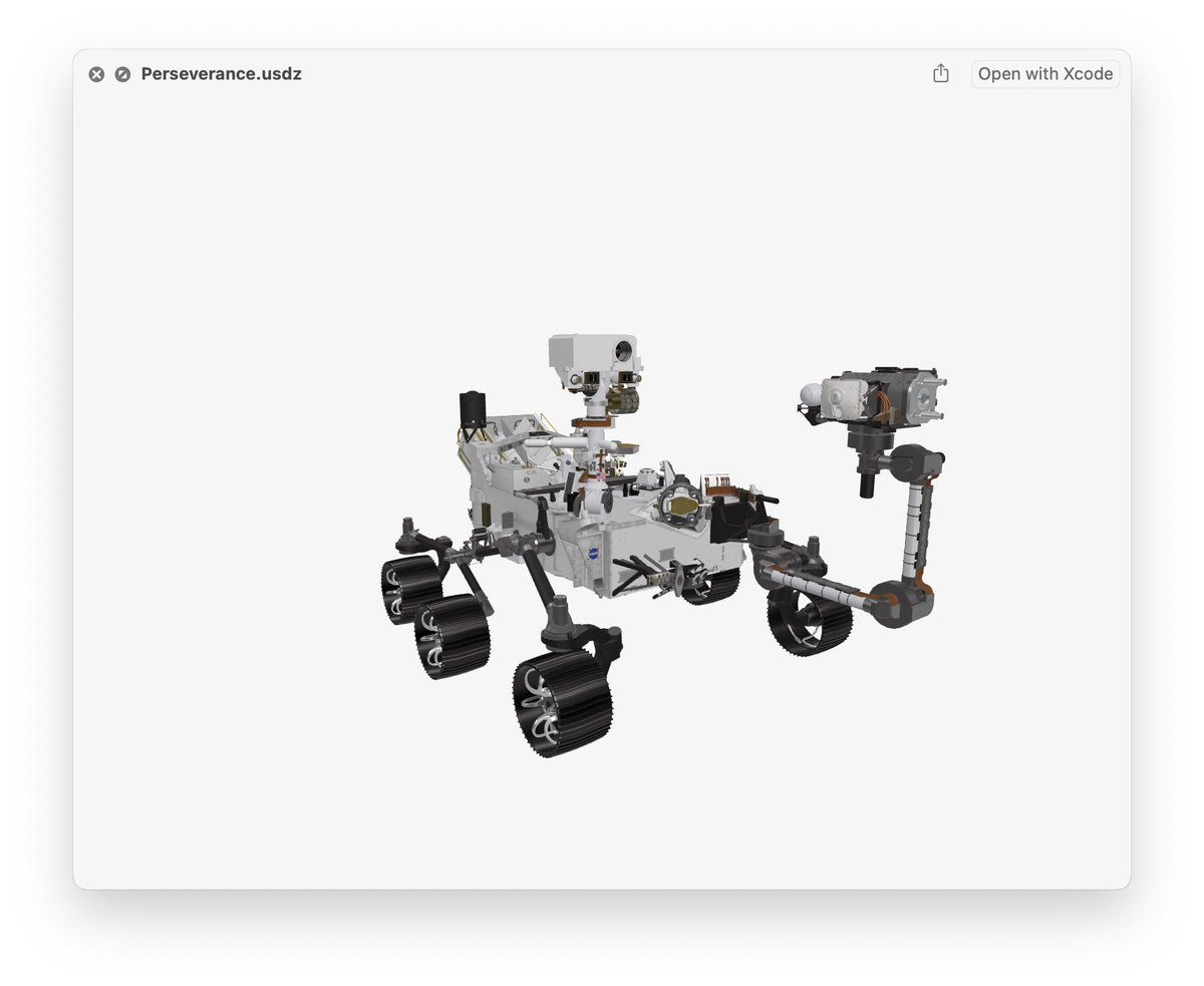 BurningThumb's tweet image. Have you ever wanted that 3D model of Perseverance in FBX format?  I did and so I have converted the file and extracted the textures. It opens nicely in #Unity3D and #Cheetah3D. You can find out more, as always, on patreon.com/burningthumb