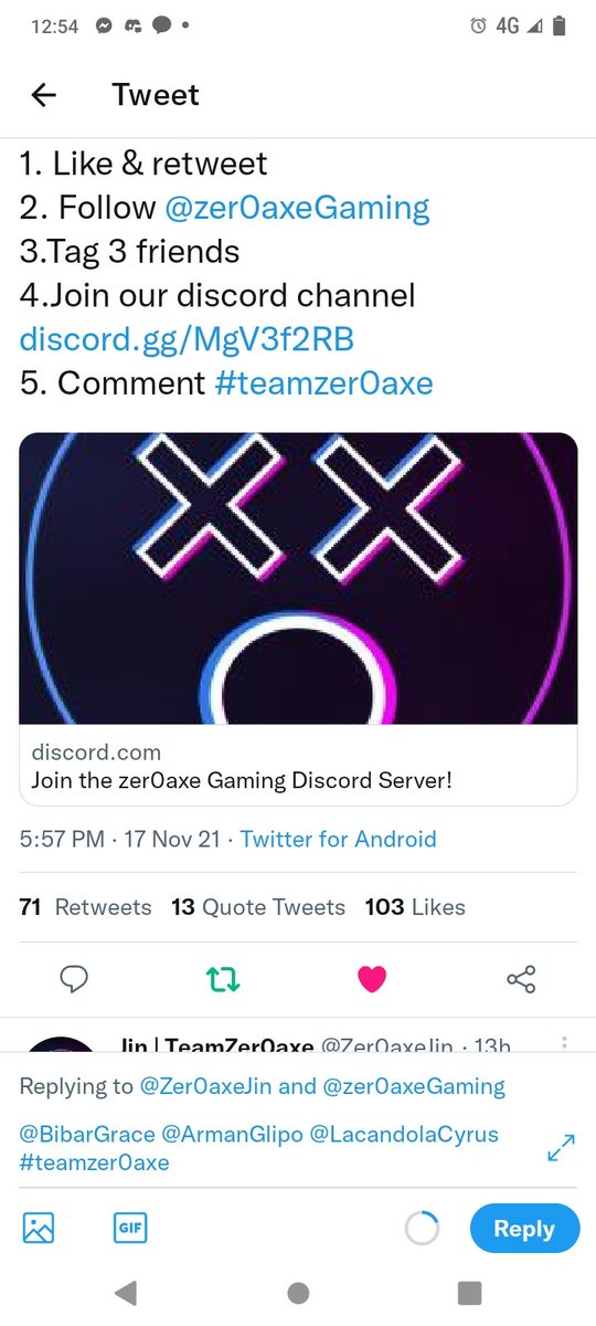 Maurine_12's tweet photo. @Zer0axeJin @zer0axeGaming @BibarGrace @ArmanGlipo @LacandolaCyrus  #teamzer0axe https://t.co/Mh8a2rf0Q3