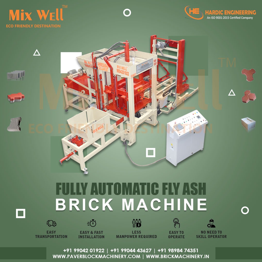 hardic_panchal's tweet photo. Fully Automatic Fly-Ash Brick Making Machine
फ्लाई ऐश की ईंटे बनाने का मशीन
#Flyashbrickmakingmachine #Paverblockmakingmachine #BlockmakingMACHINE #CONCRETEblockmakingMACHINE #Pavingblockmakingmachine #AutomaticflyashBRICKmakingmachine #Automaticpaverblockmakingmachine https://t.co/eudwNEpilB