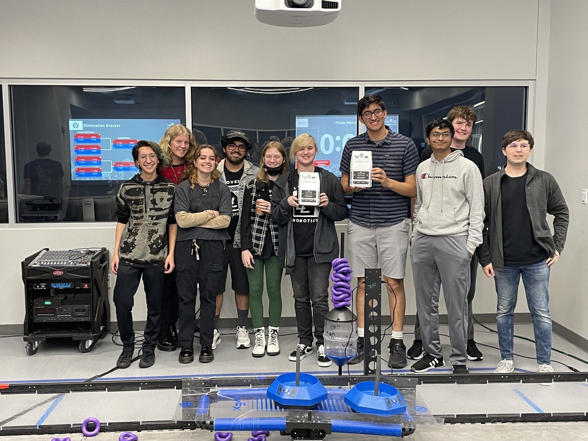 lovejoyrobotics's tweet photo. #1082C allianced with Southlake and won the Tournament Championship tonight! We are SO #LovejoyProud and canโt wait to see whatโs next for them on this incredible journey of a season. #OneHeartOneLovejoy #RoboticsExcellence https://t.co/zGNCbHG1Dy