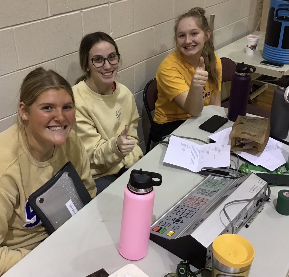 Thanks to the best managers in the business! Love having these young ladies part of the team/program. #95%