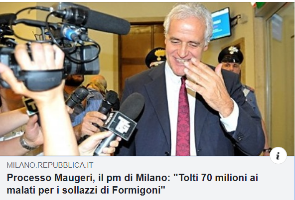 MaxLandra's tweet photo. ..IL #CELESTE #CIELLINO #MEMORESDOMINI #Formigoni fa la vittima: “Mi hanno tolto tutto”
TRANNE IL #VITALIZIO..!!
#VERGOGNA SENZA FINE https://t.co/TcXo5pakWI