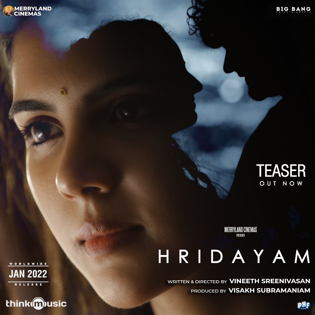 #HridayamTeaser out now!
▶️ youtu.be/h7E7lWuizTg

#Hridayam