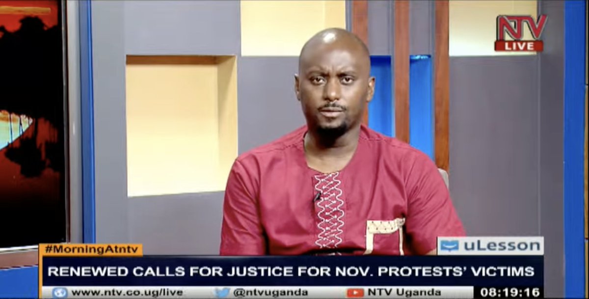 ntvuganda's tweet photo. You cannot rely on the person who created the mess to clean it up. That's why on our end, we don't think there will be an investigation into the November murders - @DavidLRubongoya, SG, @NUP_Ug 

#MorningAtNTV #NTVNews | https://t.co/ahwvFOiaig https://t.co/e0UF9nocSM