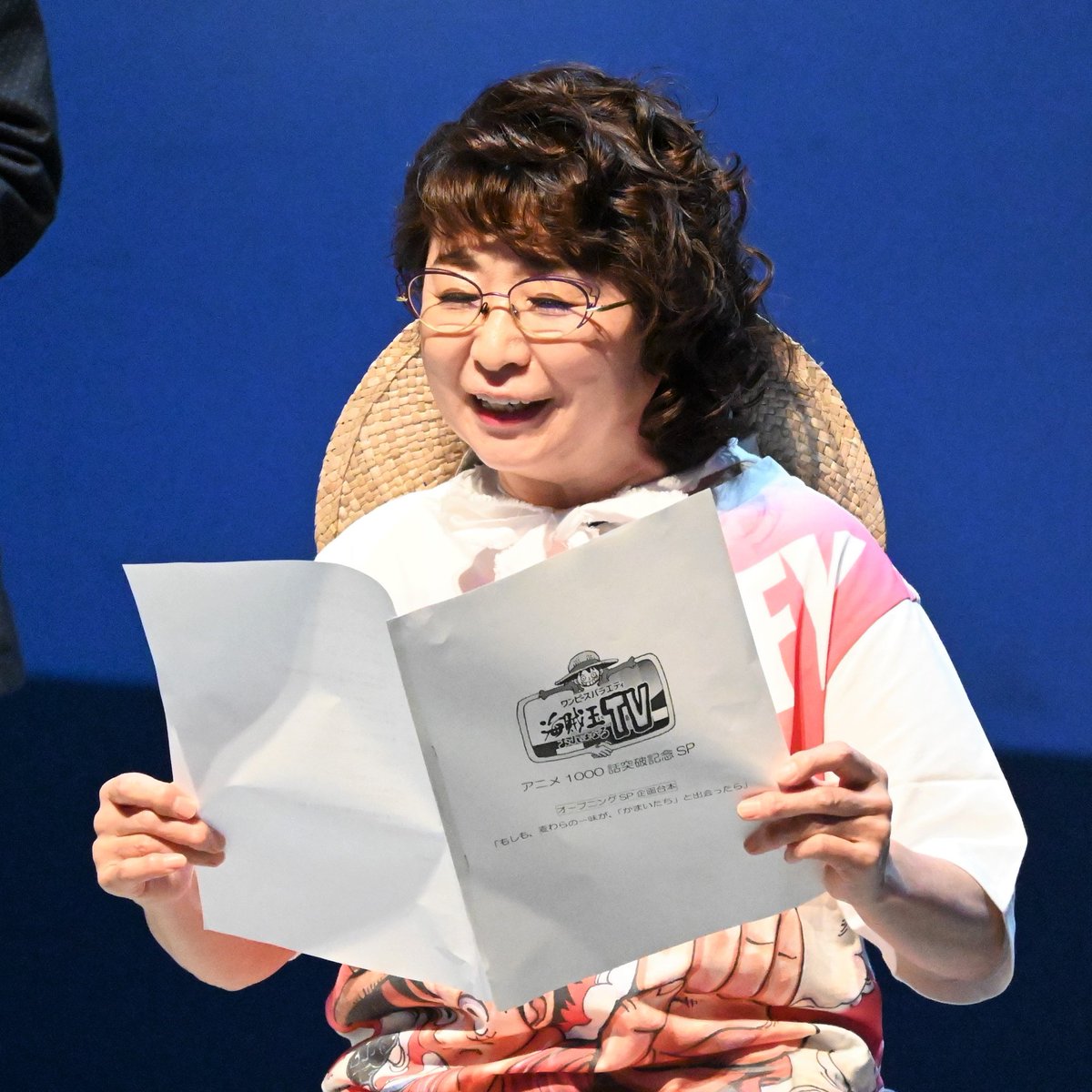 フジテレビュー S Tweet 明日日 土 15時30分 ワンピースバラエティ に Onepiece の声優陣が出演 その収録の模様をリポートします 仲良しな皆さんは収録前からボケて 田中真弓 岡村明美 山口勝平 平田広明 山口由里子 かまいたち