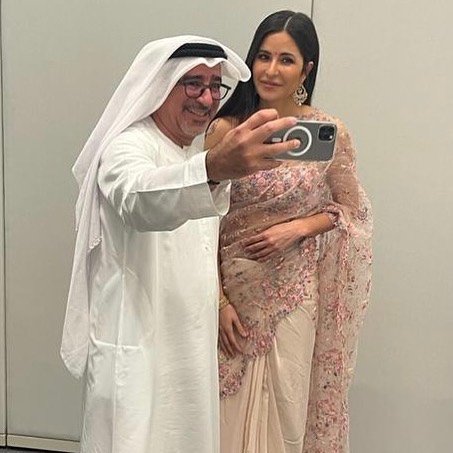 #katrinakaif with CEO of HSBC Bank Middle East #dubaiexpo2021