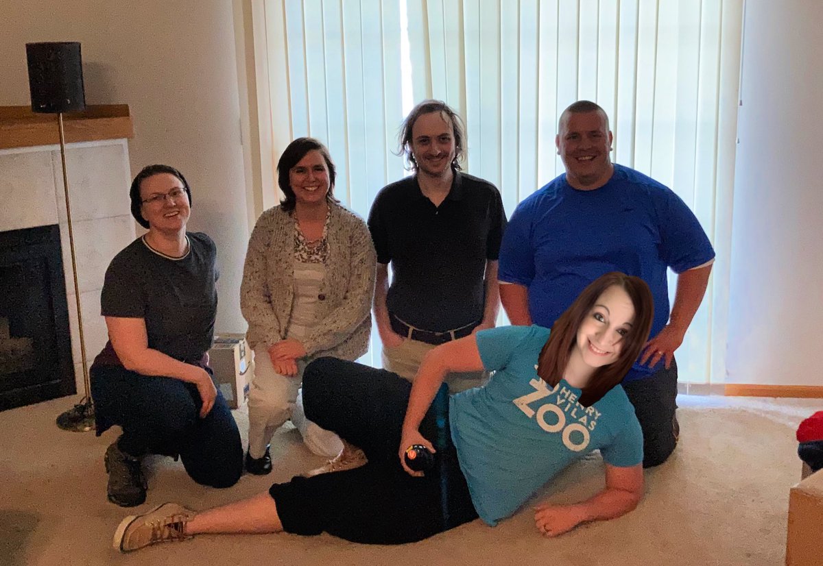 Both of our show crews met up today to help our DM move.