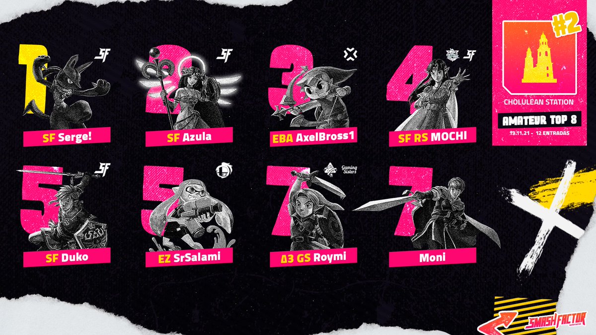 Ultimate Singles no fue nuestro único evento del torneo.

Regresa el bracket Amateur y les dejamos el Top 8 de este torneo.

Felicidades a <a href="/Sergemainhouse/">Sergio Balderas (Serge)</a> por el primer lugar

#SFAttitude