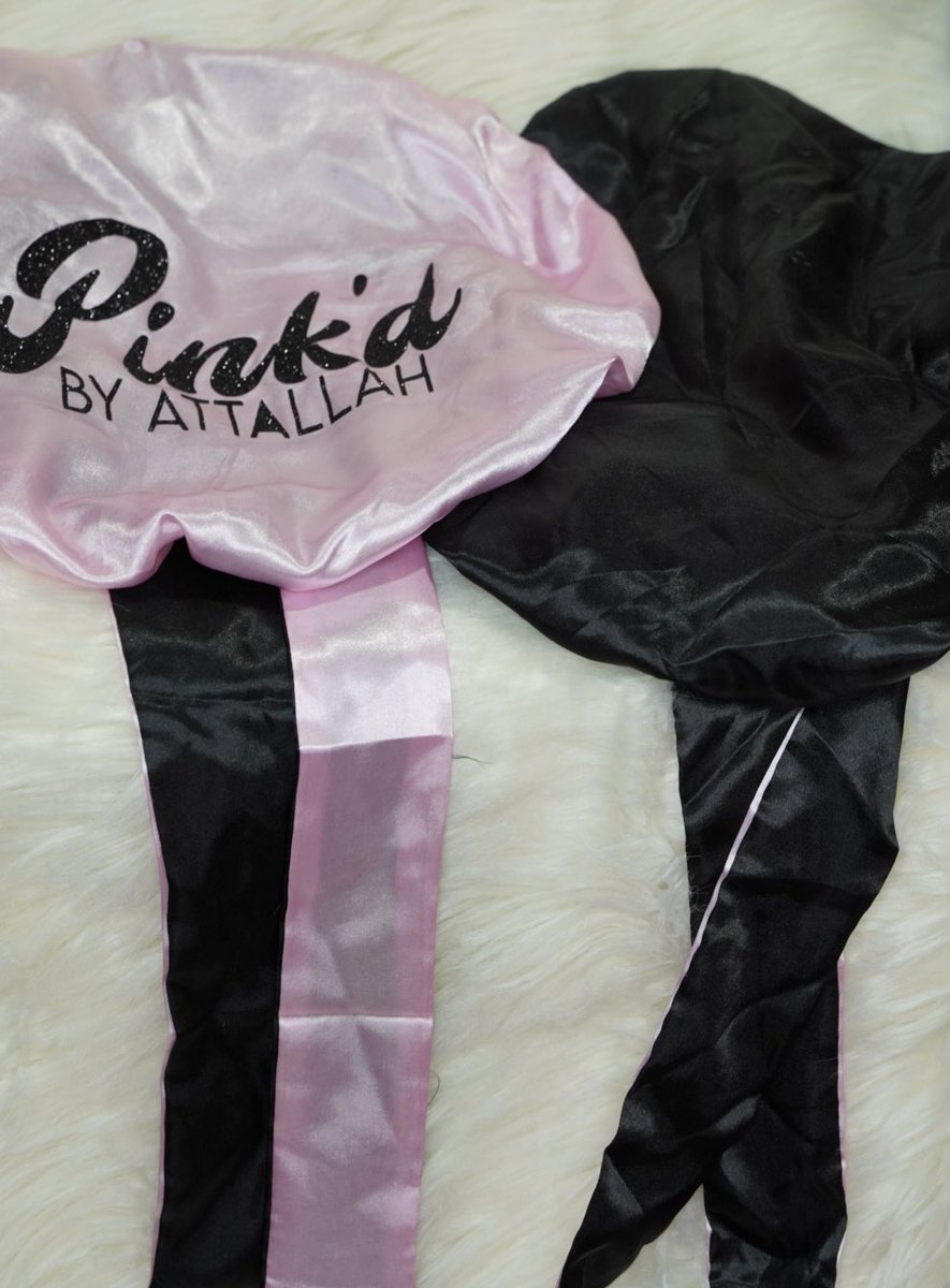 ohthatsavaa's tweet photo. My 2-in-1 reversible bonnets are now available for purchase 💕 follow me on Instagram @Pinkstyledme and stay updated on new drops !!#ComeGetPinkd https://t.co/i7KYjjRYn8
